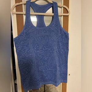 Lululemon Swiftly Racerback Tank Top Blue